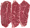 Flache Eisen Steak
