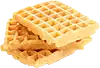 paket gefrorene Waffelpommes