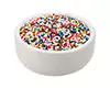 sprinkles & mini red m&m ' s