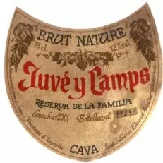 Juve Y Camps Reserva de la Familia Cava Gran Reserva Brut Natur