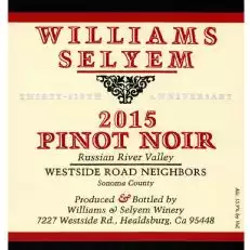Williams Selyem Westside Road Nachbarn Pinot Noir