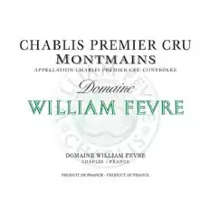 William Fevre Chablis Montmains Premier Cru ( halbe Flasche)