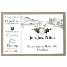 J.J. Prum Bernkasteler Badstube Spatelese Riesling