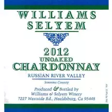 Williams Selyem eichenfreier Chardonnay