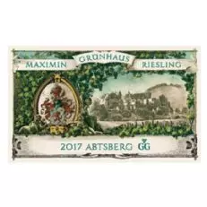Maximin Grunhauser Riesling Abstberg Grosses Wachs