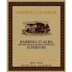 Castello di Neive Barbera d ' Alba Superiore