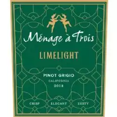 Menage ein Trois Limelight Pinot Grigio