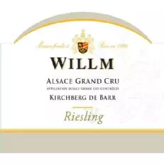 Elsass Willm Kirchberg de Barr Riesling