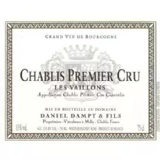Daniel Dampt Chablis Les Vailllons Premier Cru