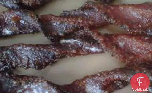 Gewürzte Speck Twists