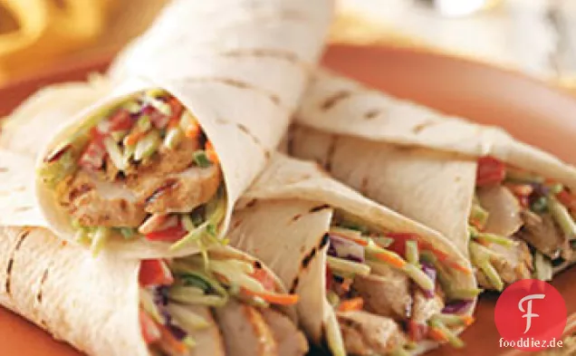 Jamaikanische Ruck Türkei Wraps