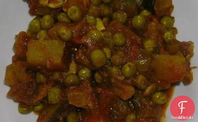 Kartoffel-Erbsen-Curry