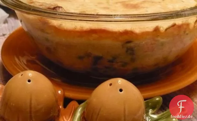 St. Patrick's Day Low Fat Slow Cooker Split Erbsensuppe mit Speck