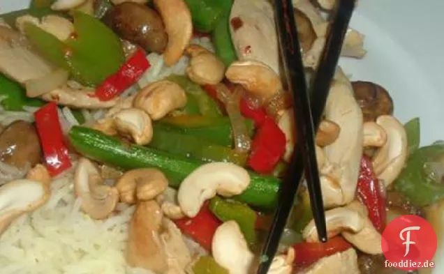 Cashew Huhn Stir-Fry