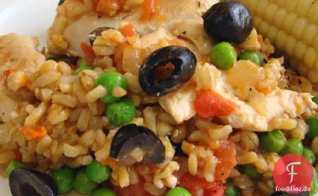 So einfach Arroz Con Pollo (spanisches Huhn und Reis)