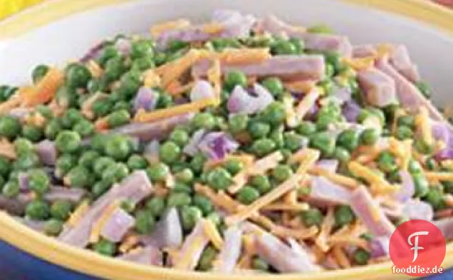 Schinken-Erbsen-Salat