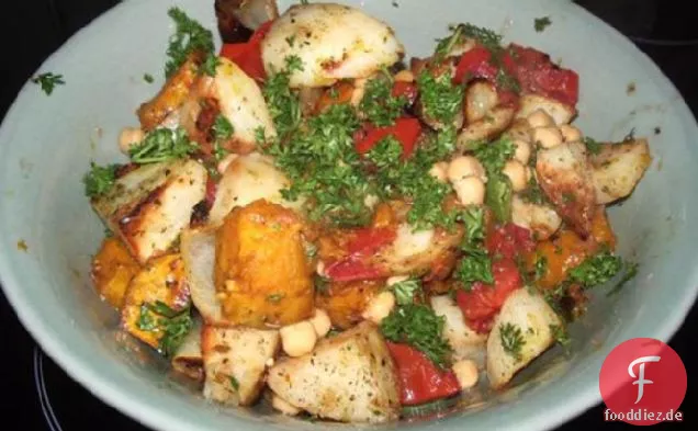 Gebratener Gemüsesalat