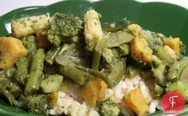 Coco-Banana ' s-Thai-Grünes Gemüse-Curry
