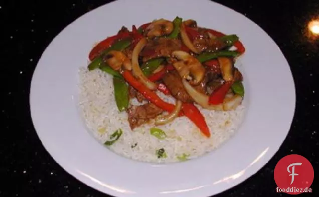 Mandarin Rindfleisch Stir-Fry