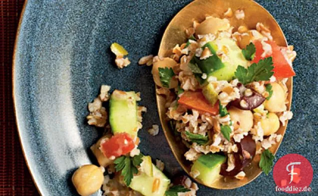 Konservierter Limetten-Tabouleh-Salat