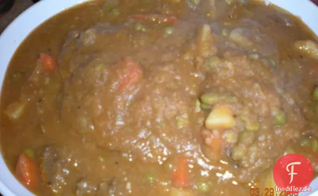 Slow Cooker Ingwer-Rindfleisch-Eintopf