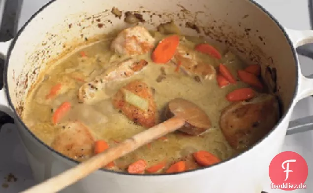 Jamaikanisches Hühnchen-Curry