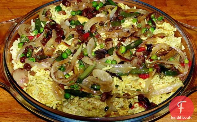 Sri Lanka Huhn Biriyani