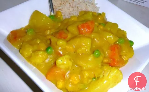 Veganisiertes Comfort Food Curry