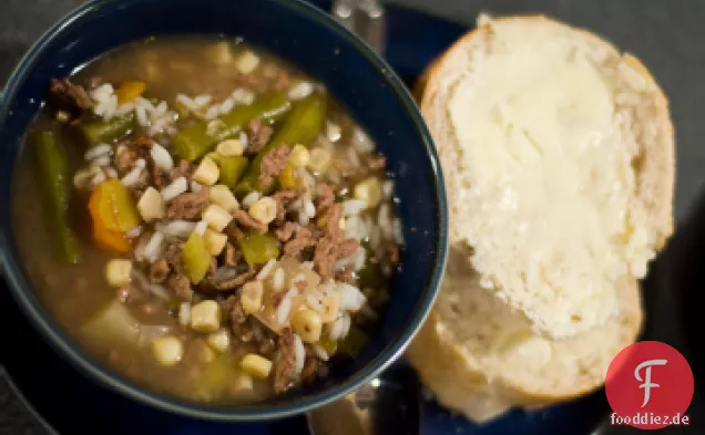 Würzige Hamburger Gemüsesuppe