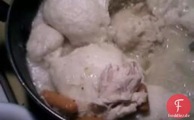 Dees Huhn und Knödel