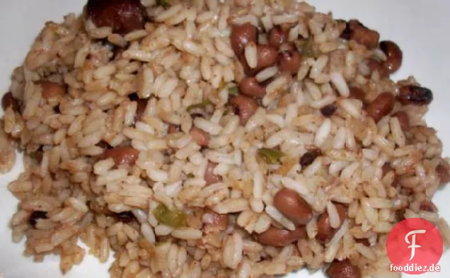 Blackeye Erbsen Jambalaya (Reiskocher)