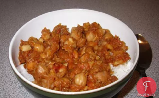Würzige Crock Pot Kichererbsen