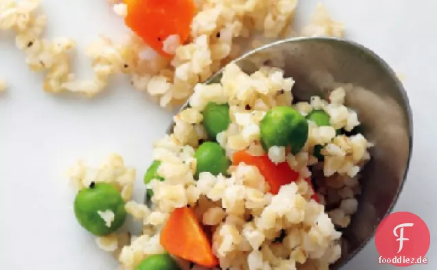 Bulgur mit Erbsen und Karotten