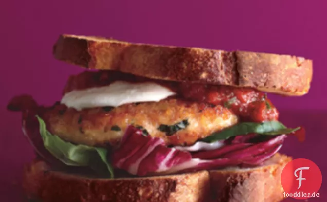 Huhn Parmesan Burger