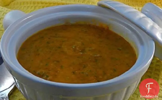 Kürbis-Linsen-Suppe