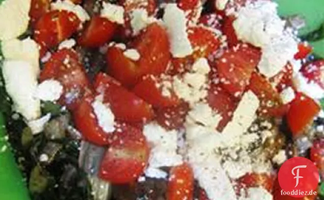Warmer Mangold-Pilzsalat