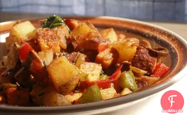 Mangold & Ziegenkäse Frittata