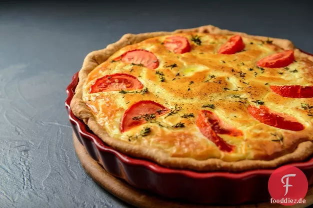 Mangold-Quiche