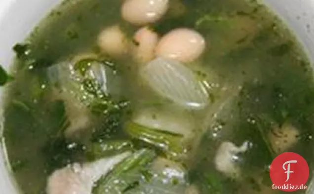 Kubanische grüne Suppe