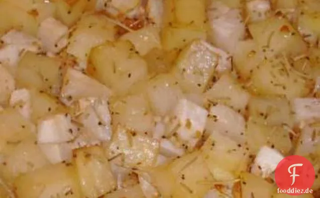 Knusprige Kartoffeln und Rüben aus dem Mittleren Westen