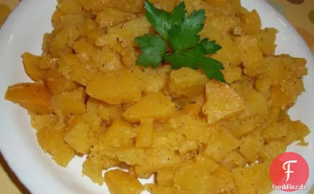 Ingwer & Orange Rutabaga (Gelbe Rübe oder Schwede)