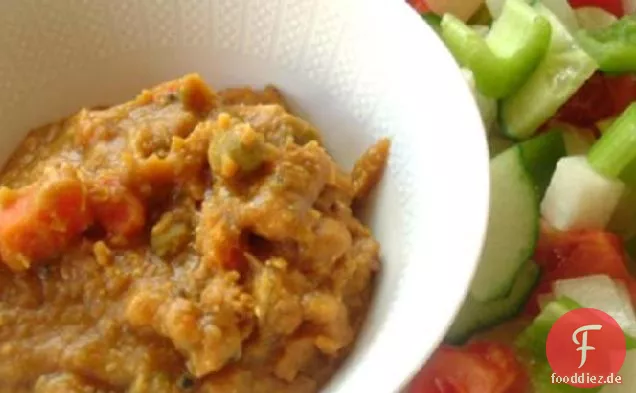 Madras Curry (Vegan oder Huhn)