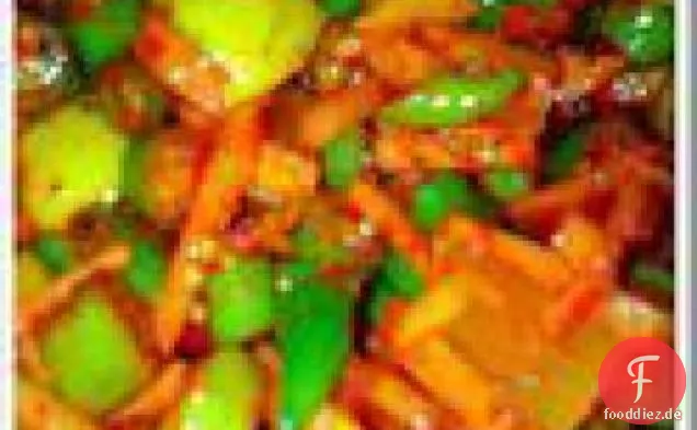 Blumenkohl, Rüben und Karotten Gurke Rezept