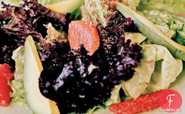 Avocado-Zitrus-Salat mit Meyer Zitronen-Vinaigrette