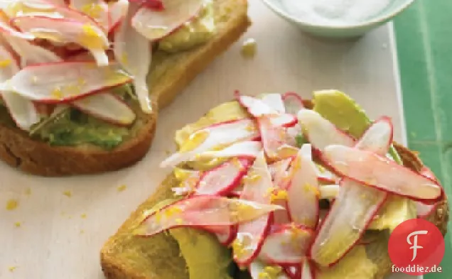 Rettich-Avocado-Sandwich