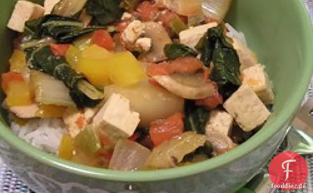 Kokos-Curry Tofu