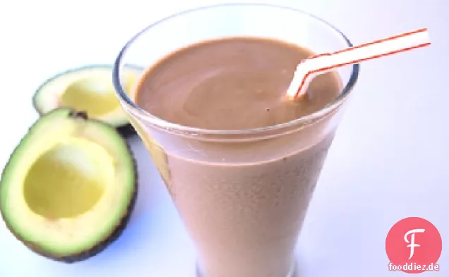 Schokoladen-Avocado-Milchshake