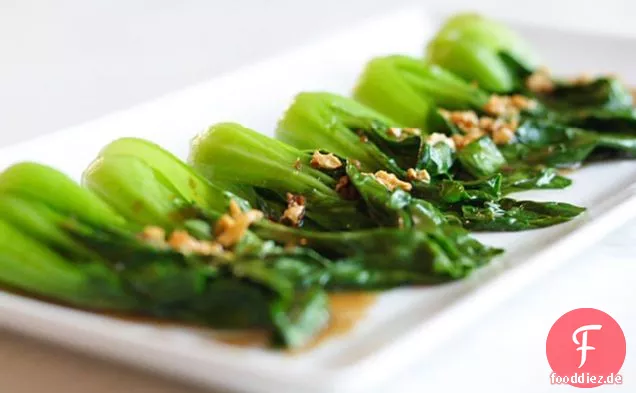 Restaurant-Stil chinesische Grüns mit Austernsauce