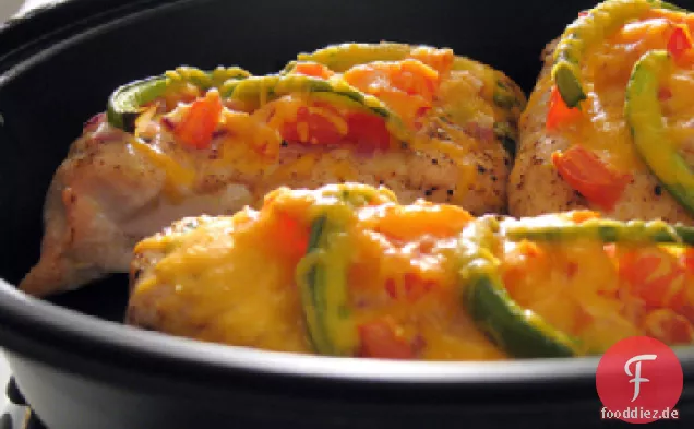 Chili Huhn mit Avocadosauce
