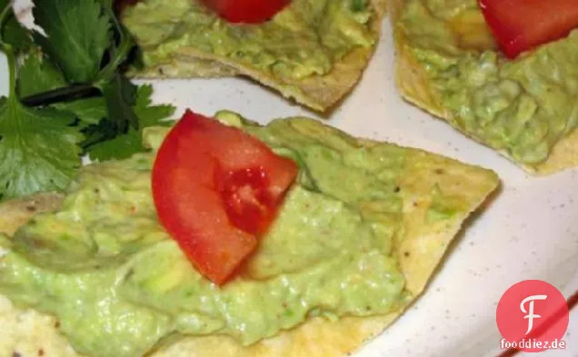 Avocado Tortilla-Chip-Runden